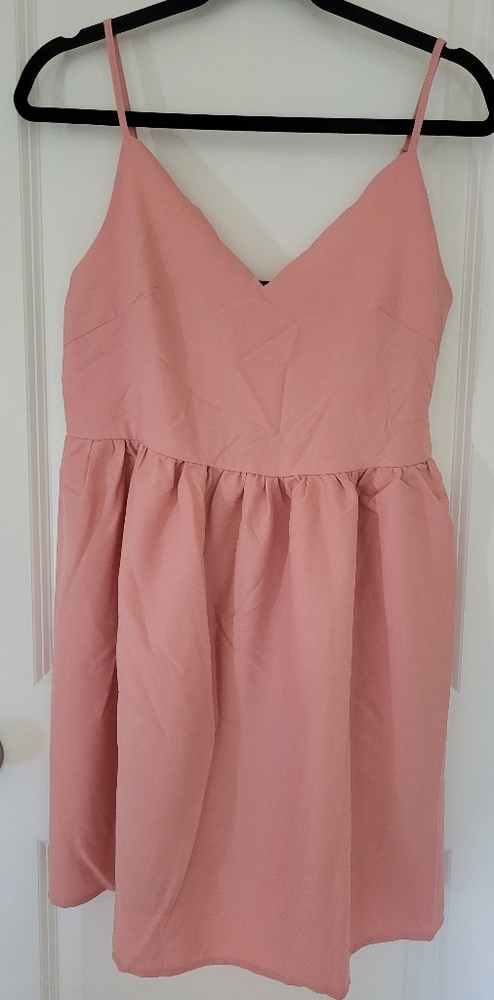 Pink dress